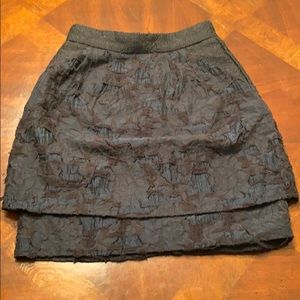 H&M navy dress skirt